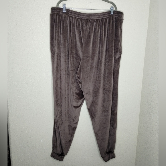SKIMS Velour Oversized Brown Jogger Women's Size 3X - Picture 4 of 7